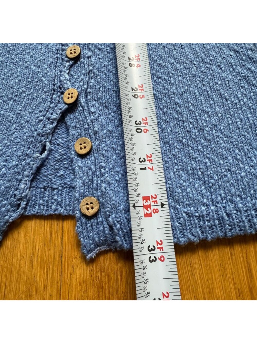 Free People Size S Blue Celeste Slim Fit Sleeveless Mock Neck Sweater Mini Dress - Picture 7 of 13